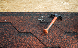 Repair Hole in Roof Plywood