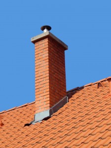 Image of damaged roof flashing